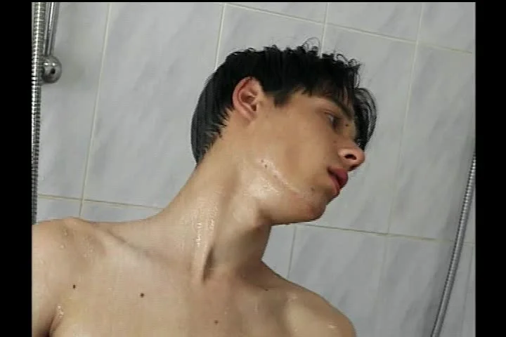 Skinny Young Boys Are Taking Shower And Jerking Their Dicks ZzGAYScom